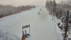 Kamera u nástupu na vlek svah A