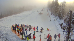 Kamera u nástupu na vlek svah A