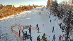 Kamera u nástupu na vlek svah A