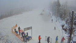 Kamera u nástupu na vlek svah A