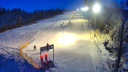 Kamera u nástupu na vlek svah A