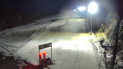 Kamera u nástupu na vlek svah A