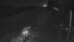 Kamera u nástupu na vlek svah A