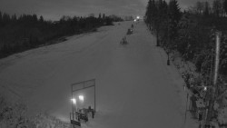 Kamera u nástupu na vlek svah A