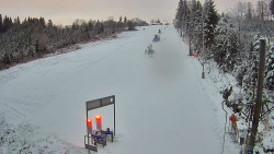 Kamera u nástupu na vlek svah A