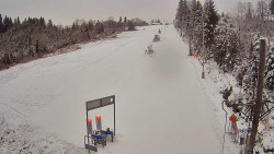 Kamera u nástupu na vlek svah A