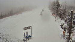 Kamera u nástupu na vlek svah A