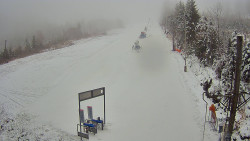 Kamera u nástupu na vlek svah A