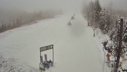 Kamera u nástupu na vlek svah A