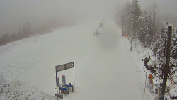 Kamera u nástupu na vlek svah A