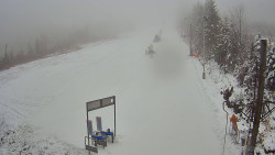 Kamera u nástupu na vlek svah A