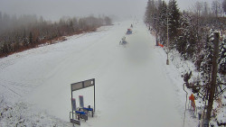 Kamera u nástupu na vlek svah A