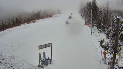 Kamera u nástupu na vlek svah A