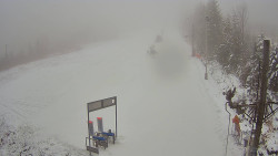 Kamera u nástupu na vlek svah A