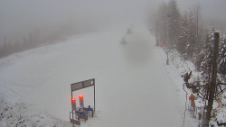 Kamera u nástupu na vlek svah A