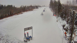 Kamera u nástupu na vlek svah A