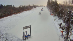 Kamera u nástupu na vlek svah A