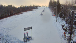 Kamera u nástupu na vlek svah A