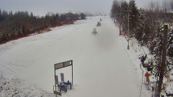 Kamera u nástupu na vlek svah A