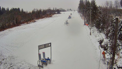 Kamera u nástupu na vlek svah A