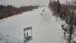 Kamera u nástupu na vlek svah A