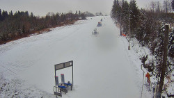 Kamera u nástupu na vlek svah A