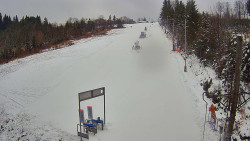 Kamera u nástupu na vlek svah A