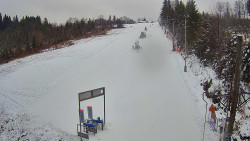 Kamera u nástupu na vlek svah A