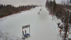 Kamera u nástupu na vlek svah A