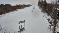 Kamera u nástupu na vlek svah A