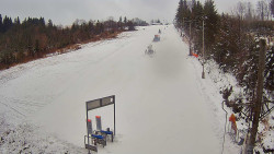 Kamera u nástupu na vlek svah A