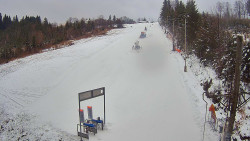 Kamera u nástupu na vlek svah A