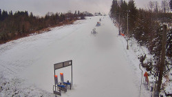 Kamera u nástupu na vlek svah A