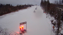 Kamera u nástupu na vlek svah A