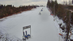 Kamera u nástupu na vlek svah A