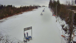 Kamera u nástupu na vlek svah A