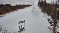 Kamera u nástupu na vlek svah A