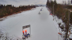 Kamera u nástupu na vlek svah A