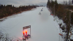 Kamera u nástupu na vlek svah A