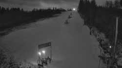 Kamera u nástupu na vlek svah A