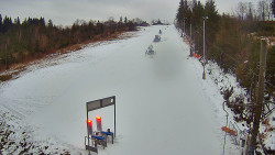 Kamera u nástupu na vlek svah A