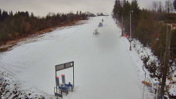 Kamera u nástupu na vlek svah A