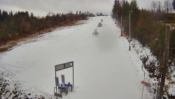 Kamera u nástupu na vlek svah A