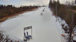 Kamera u nástupu na vlek svah A