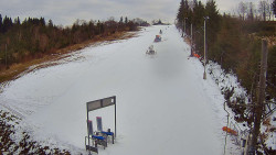 Kamera u nástupu na vlek svah A