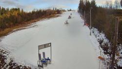 Kamera u nástupu na vlek svah A