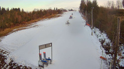 Kamera u nástupu na vlek svah A