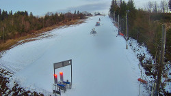 Kamera u nástupu na vlek svah A