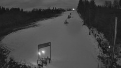 Kamera u nástupu na vlek svah A