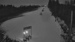 Kamera u nástupu na vlek svah A